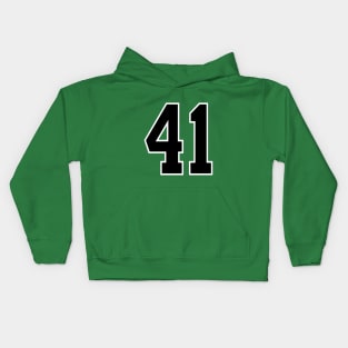 Number 41 Kids Hoodie